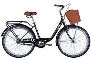 Купити Велосипед 26" Dorozhnik LUX 2024 (чорний (м)) M (160-175 см) з доставкою по Україні