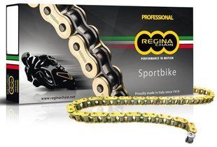 Цепь Regina ZRP Chain - 520 (Gold), 520-112L / Seal Ring