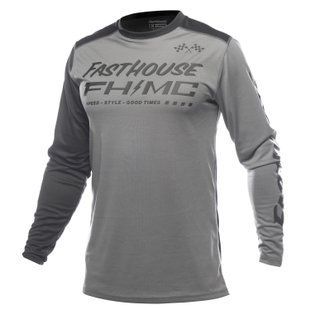 Джерсі FASTHOUSE Carbon Method LS Gray/Black MD