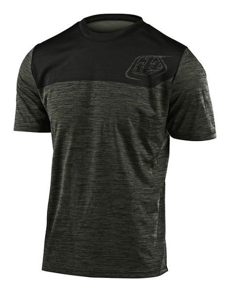 Купити Джерсі TLD Flowline S/S Jersey [Shield Heather Green/Black] Розмір S з доставкою по Україні