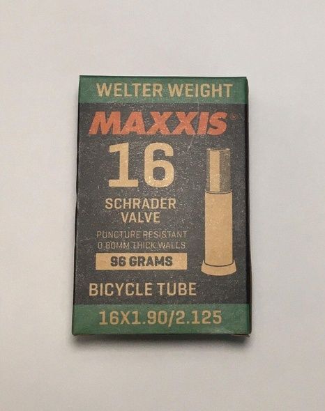 Купити Камера Maxxis WELTER WEIGHT 16X1.90/2.125 Ніпель - Schrader 48мм з доставкою по Україні
