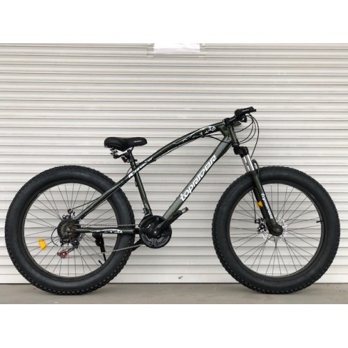 Купить Велосипед Toprider 215 26" фэтбайк хаки с доставкой по Украине