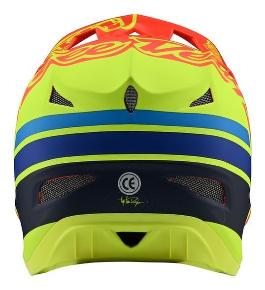 Вело Шлем TLD D3 Fiberlite [Silhoette Orange/Yellow] Lg