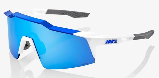 Окуляри Ride 100% SPEEDCRAFT SL - Matte Metallic Blue - HiPER Blue Multilayer Mirror Lens, Mirror Lens, Mirror Lens