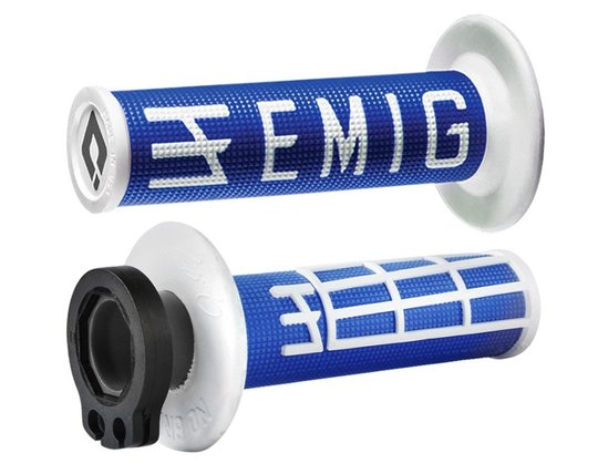 Мото грипсы ODI MX V2 Lock-On EMIG Blue/White