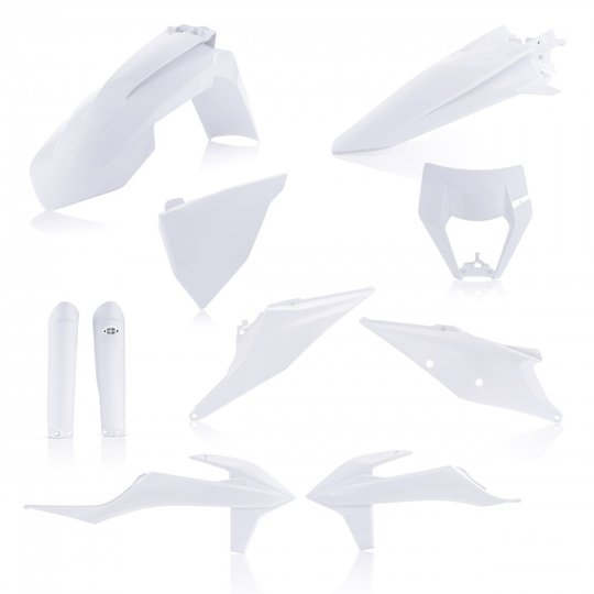 Комплект пластику 7 ACERBIS KTM EXC/EXCF 125-500 20-21 (White2)