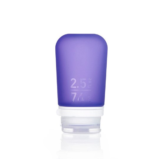 Силіконова пляшечка Humangear GoToob + Medium purple (фіолетовий)
