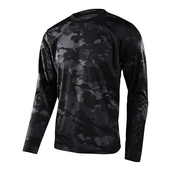 Купить Джерси TLD FLOWLINE LS JERSEY COVERT [BLACK] XL с доставкой по Украине