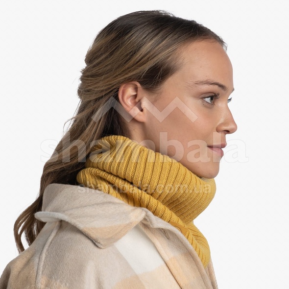 Knitted Neckwarmer Comfort Norval Honey шарф, One Size, Шарф-труба (Бафф), Вовна