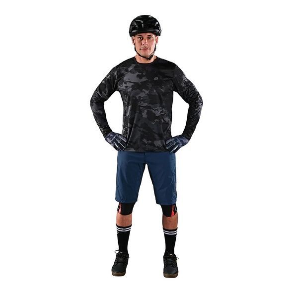 Купить Джерси TLD FLOWLINE LS JERSEY COVERT [BLACK] XL с доставкой по Украине