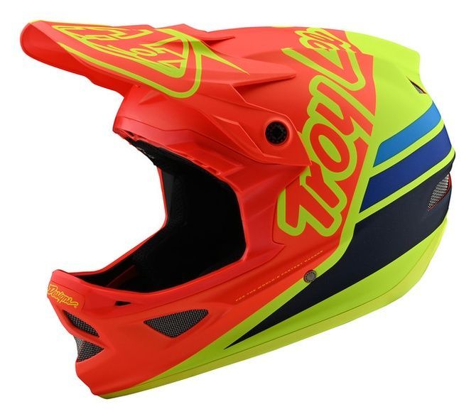 Вело Шлем TLD D3 Fiberlite [Silhoette Orange/Yellow] Lg