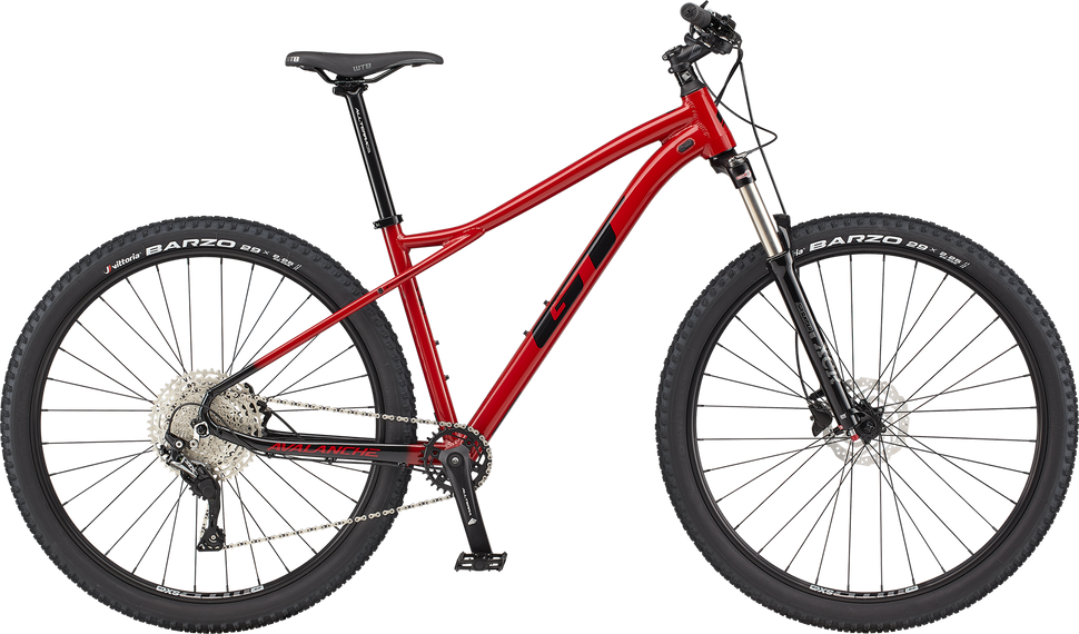 Купить Велосипед горный 27,5" GT Avalanche Elit M 2021, красный с доставкой по Украине