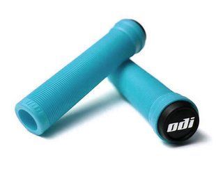 Купить Грипсы ODI Soft Longneck BMX 135 mm Single Ply Aqua (голубые) с доставкой по Украине