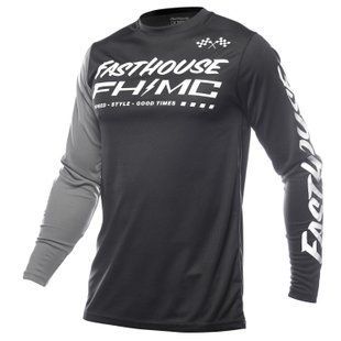 Джерсі FASTHOUSE Carbon Method LS Black/Gray 3X