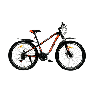 Купить Велосипед Cross RIDER 26" 13" Чорний-Червоний с доставкой по Украине