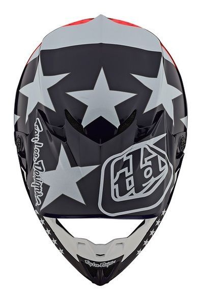 МотоШолом TLD SE4 POLYACRYLITE [FREEDOM RED / WHITE] M