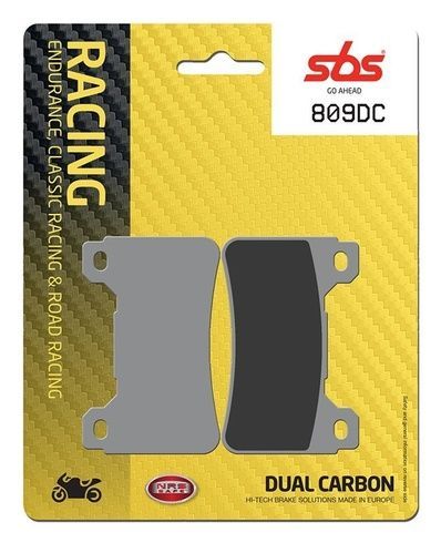 Тормозные колодки SBS Road Racing Front Brake Pads, Dual Carbon (960DC)