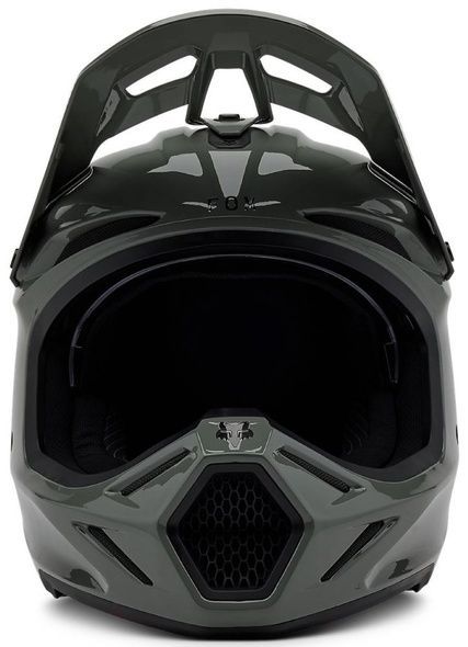 Шолом FOX V3 RS HELMET - SOLID (Dark Stone), L