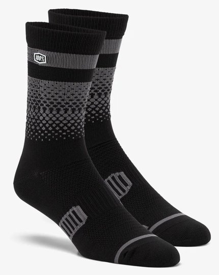 Купити Шкарпетки Ride 100% ADVOCATE BLUR Socks (Black), L/XL з доставкою по Україні