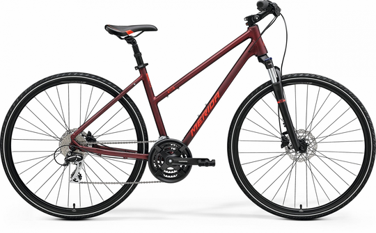 Купити Велосипед Merida CROSSWAY 20, S(L)(47L), MATT BURGUNDY RED(RED) з доставкою по Україні