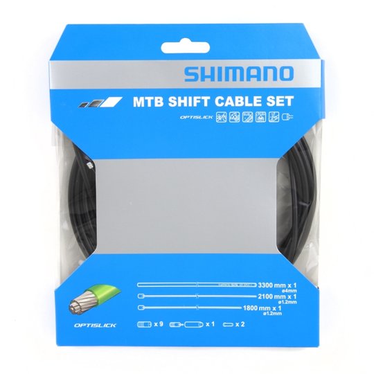 Купити Комплект тросів і рубашок перемикання Shimano MTB OPTISLICK з доставкою по Україні
