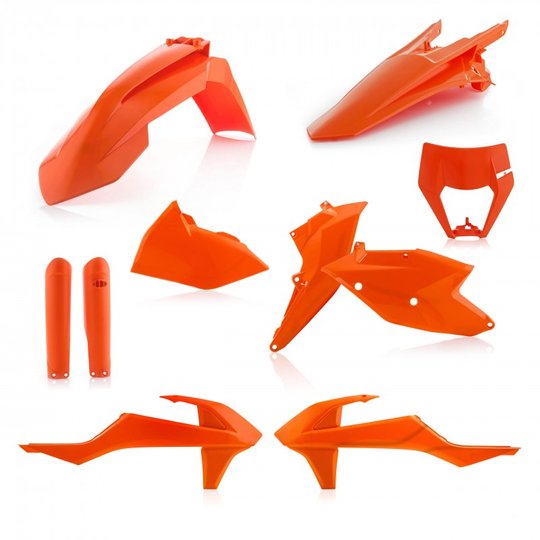 Комплект пластика 7 ACERBIS KTM EXC/EXCF/XC-W 125-500 17-19 (Orange)
