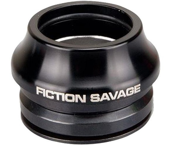 Купить Рулевая колонка Fiction SAVAGE HEADSET, 45X45°, 15mm HEIGHT, ALLOY, черный с доставкой по Украине