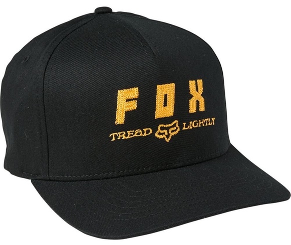 Кепка FOX TREAD LIGHTLY FLEXFIT HAT (Black), S/M