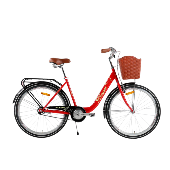 Купить Велосипед Titan Neapol 26" 18" Червоний с доставкой по Украине