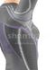 Ergoracing термофутболка с длинным рукавом женская (Anthracite/Purple, XL/XXL), XL/XXL, Синтетика, від +5 до -30