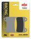 Тормозные колодки SBS Road Racing Front Brake Pads, Dual Carbon (960DC)