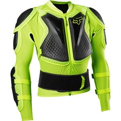Защита тела FOX Titan Sport Jacket (Flo Yellow), XL, Black,Yellow, XL