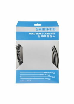 Купить Комплект тросів і рубашок гальм шосе Shimano з покриттям SIL-TEC с доставкой по Украине