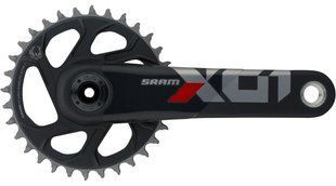 Купить Шатуни SRAM set X01 Eagle Boost 148 DUB 12s 175 w Direct Mount 32T X-SYNC 2 Chainring Lunar Oxy (DUB Cups/Bearings not included) C2 с доставкой по Украине