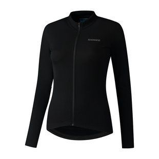 Купить Велоджерси женские Shimano ELEMENT LONG SLEEVE черная р.M с доставкой по Украине