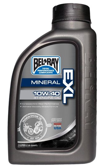 Олія моторна Bel-Ray EXL Mineral 4T Engine Oil (1л), 20w-50