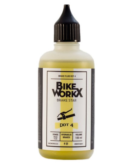 Купити Тормозная жидкость BikeWorkX Brake Star DOT 4 100 мл. з доставкою по Україні