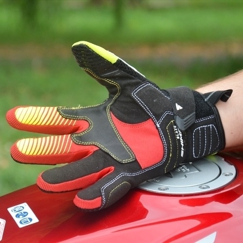 Мото рукавички Shima Blaze White/Black/Yellow/Red S