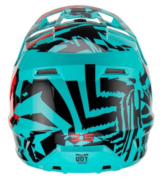 Шолом LEATT Helmet Moto 3.5 + Goggle (Fuel), XS, XS