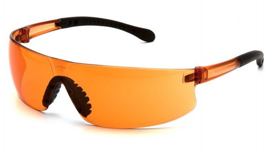 Очки защитные открытые Pyramex Provoq (orange) оранжевые
