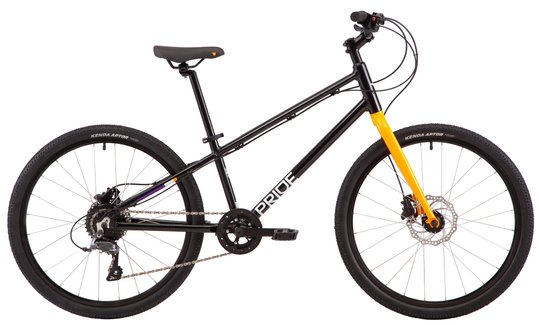 Купить Велосипед 24" Pride GLIDER 4.2 2023 черный (тормоза RADIUS) с доставкой по Украине