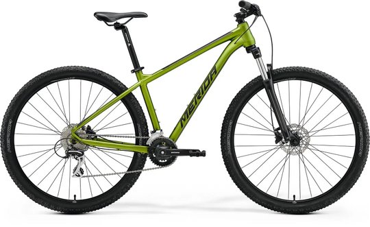Купити Велосипед Merida BIG.NINE 20-2X, M (17), MATT GREEN(BLACK) з доставкою по Україні