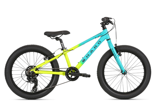 Купити Велосипед дитячий 20" Haro Flightline 2021-23 Plus Matte Teal / Yellow Fade з доставкою по Україні