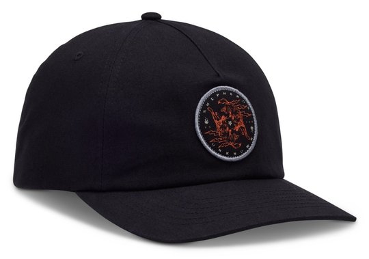 Кепка FOX PLAGUE UNSTRUCTURED HAT (Black), One Size