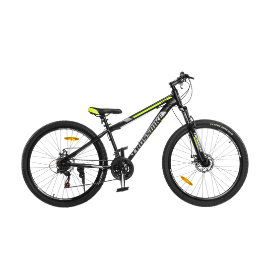 Купити Велосипед CrossBike Storm 27"15" Чорний-Жовтий з доставкою по Україні