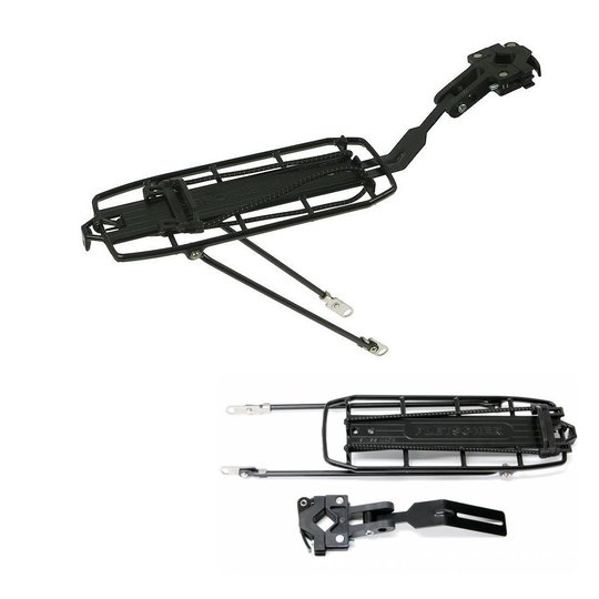 Купити Багажник XLC Pletscher Quick-Rack Suspension, 26-28 " для двопідвісу, чорний з доставкою по Україні