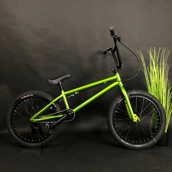 Купити Велосипед BMX-5 Hi-Ten 20" 2022, хакі з доставкою по Україні