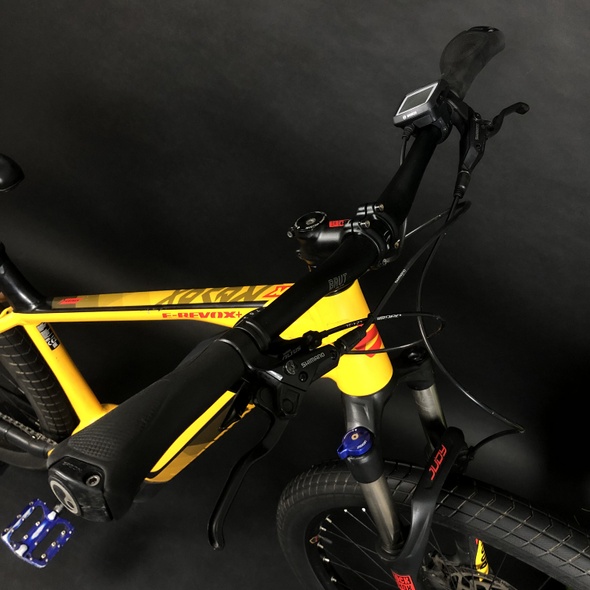 Купить Велосипед б/у 27,5" Bergamonr e-bike M рама, желтый (с зарядкой) с доставкой по Украине