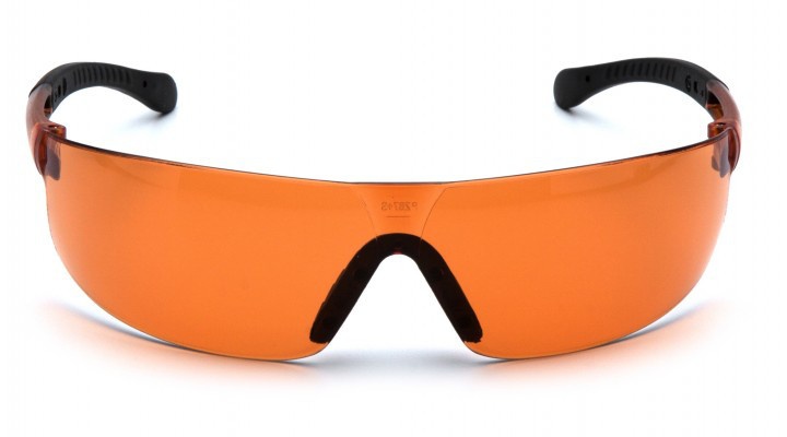 Окуляри захисні відкриті Pyramex Provoq (orange) оранжеві