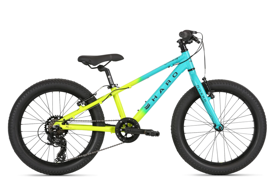Купити Велосипед дитячий 20" Haro Flightline 2021-23 Plus Matte Teal / Yellow Fade з доставкою по Україні
